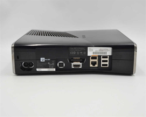 XBOX 360 S - Glossy Black - 250GB - Console - SNR 250837310205 (B Grade) (Used)